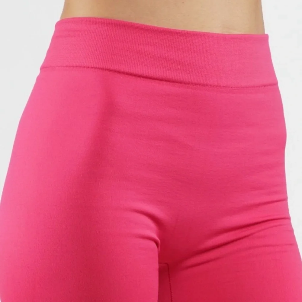 Yelete Leg Wear Body Slimming Fleece Lined Leggings - Picture 4 of 6